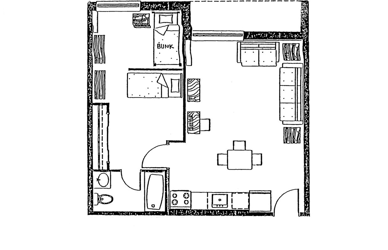 1HAB/1BA - The Legend Apartments