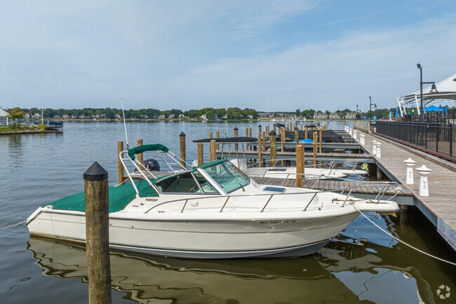 Boats in Kollen Park in Holland, Michigan.