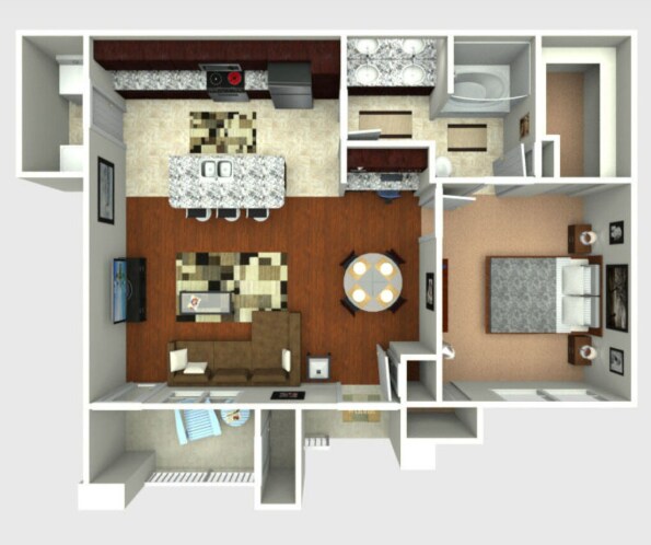 Foto del interior - Plantation Park Apartments