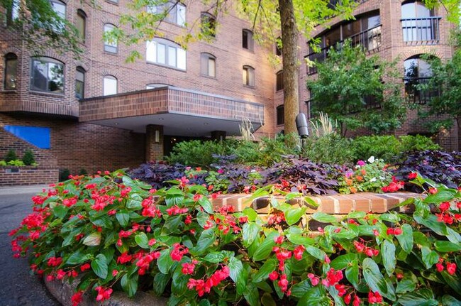 BUILDING ENTRY CIRCLE DRIVEWAY - 1235 Yale Pl
