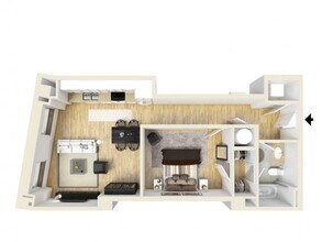 Interior Photo - The Strand Apartments