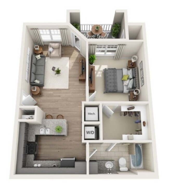 Floorplan - 1701 Tupelo Hill Ln