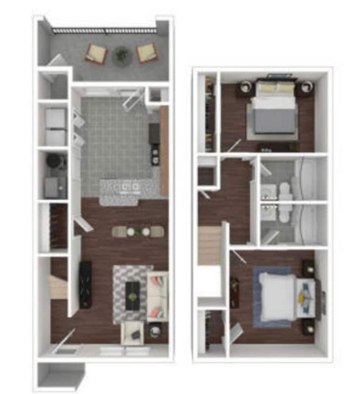 Floorplan - Greens of Hickory Trail