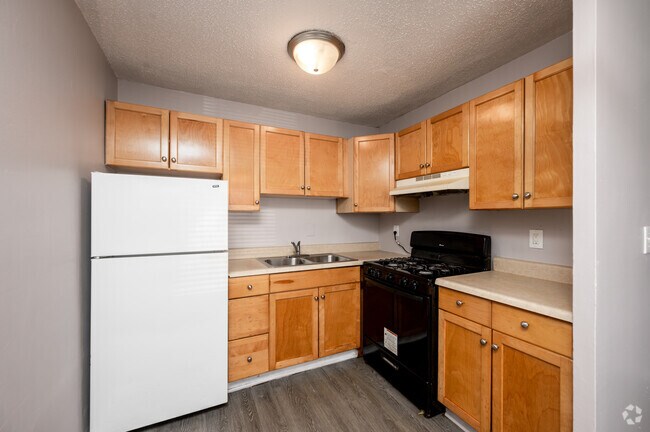 2 habitaciones, 1 baño - 972 pies cuadrados - Cocina - Serenity Park Apartments