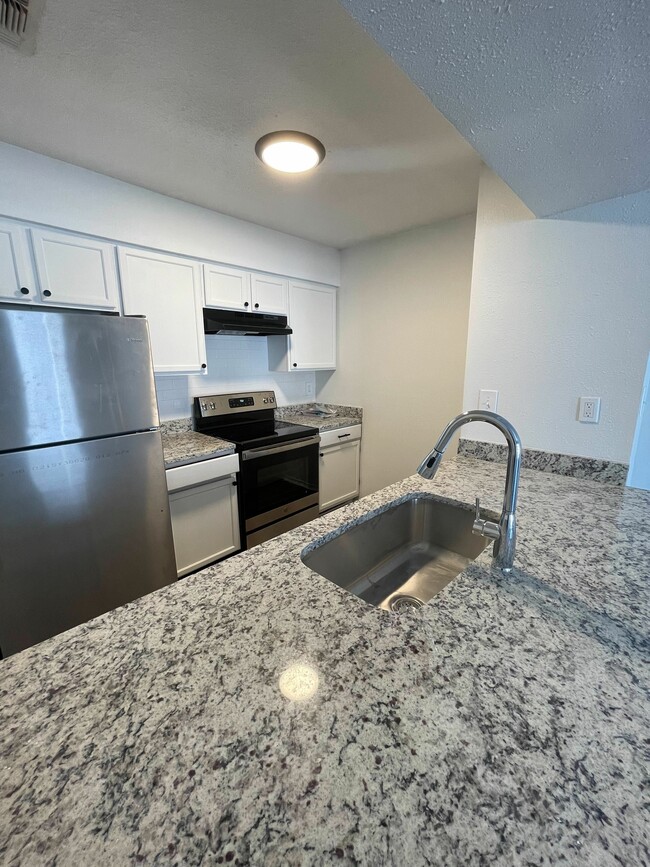 Kitchen Island View - The Cliffside