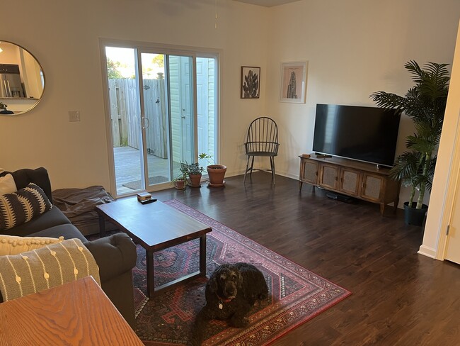 View of living room and outdoor patio - 4515 Exuma Ln