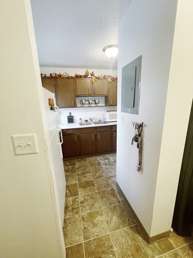 View of kitchen from entry way - 425 5th St SE