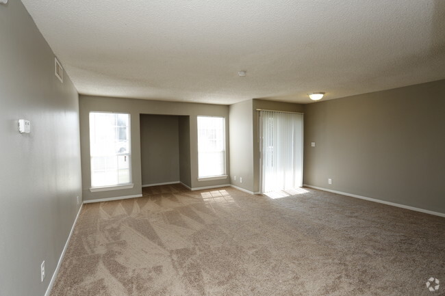 2BR, 2BA - Living Room - Goose Creek Apartments