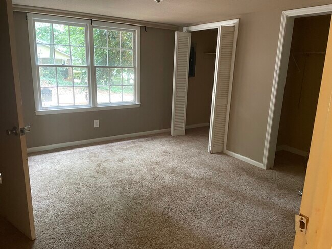 Bedroom has two, long closets for storage. - 475 Brookwood Dr