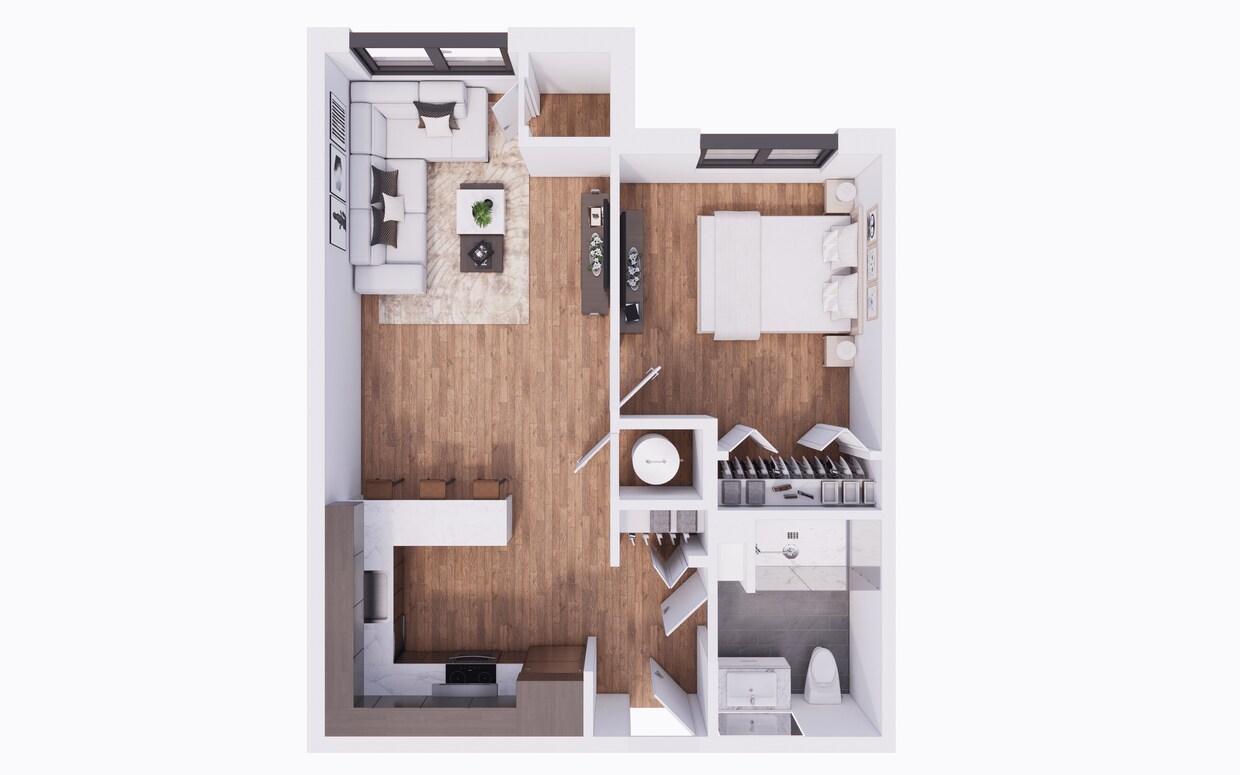 Plano de planta - Cary Horizon 62+ Senior Community