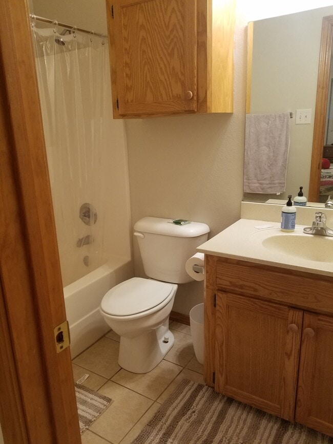 A bathroom in the Master and a second in the hallway - 5119 Galloping Way
