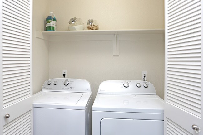 Lavandería dentro del apartamento - Aspire Apartments