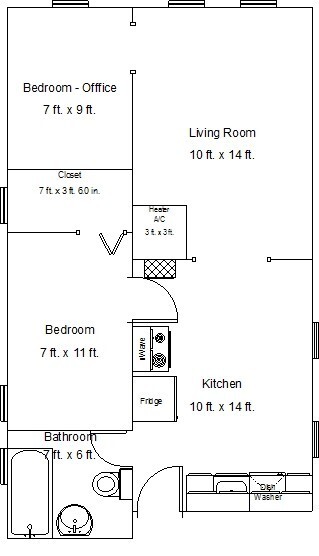 Foto del edificio - 1bed/1bath, PLUS OFFICE in Bucktown! Central Air, Dishwasher! Free Laundry!