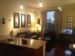 Living Room - 1201 Canal St