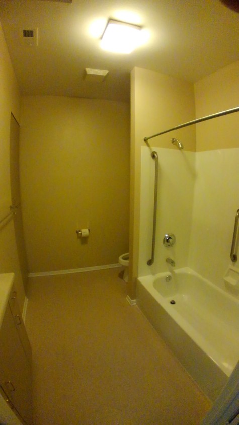 Bathroom with linen/storage closet - 1121 Golden Ave