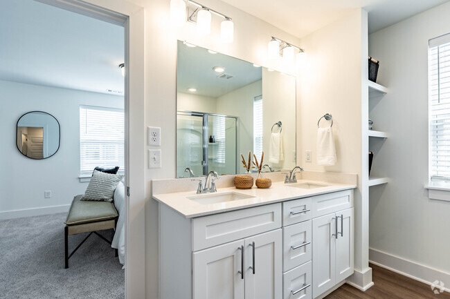 Double Vanity Bathroom - The Rowan