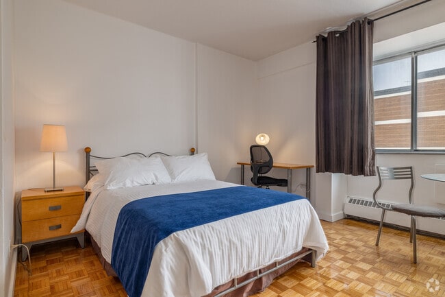 Studio - 390SF - Bedroom - Milton Parc