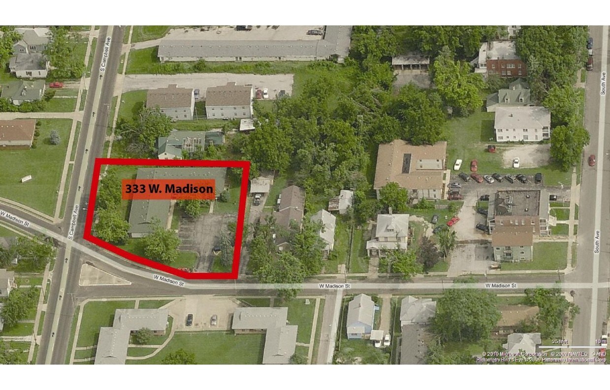 Aerial Photo - 333 W Madison