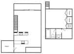 1 Bedroom Loft