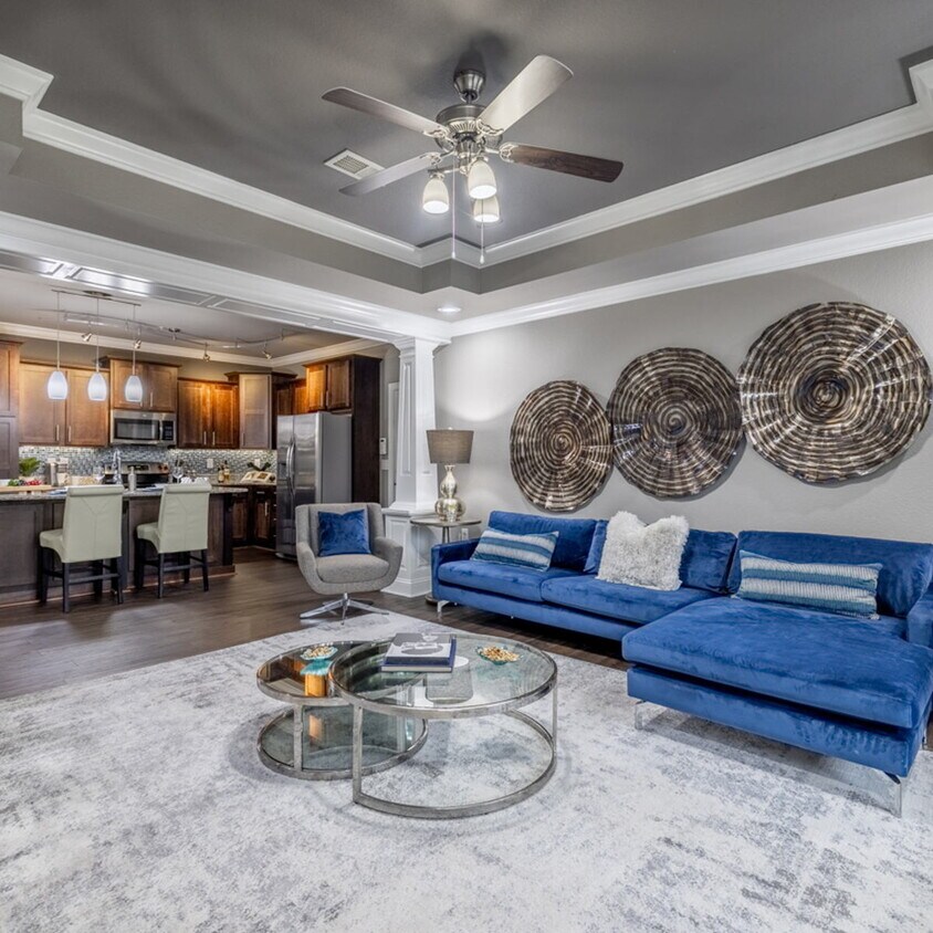 Gran sala de estar - River Pointe North