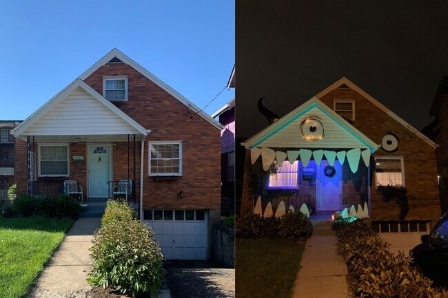 This house goes from day to night, mwahaha - 417 Lamar Ave