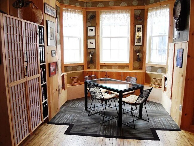 Dining Area - ground level - 241 Cumberland Ave