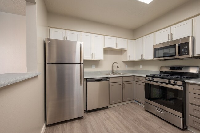 Unit Kitchen - Monterey Manor Apartments