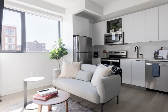 Living Room and Kitchen - The Reserve Apartments