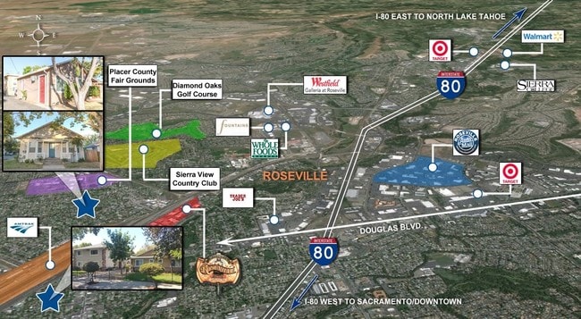 Three Property Portfolio Map - 208 B St