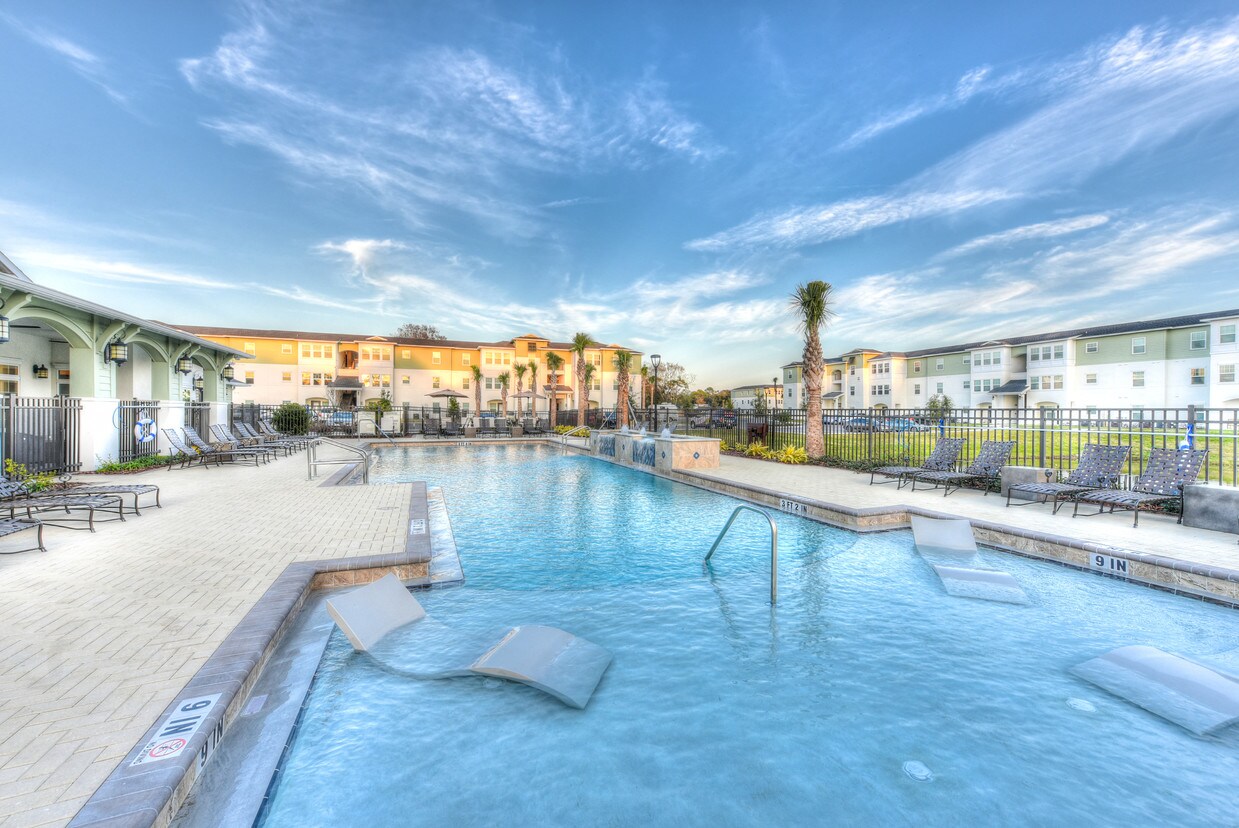 Primera piscina - Landing at St Augustine