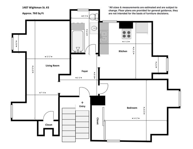 Photo - 1407 Wightman St Apartment