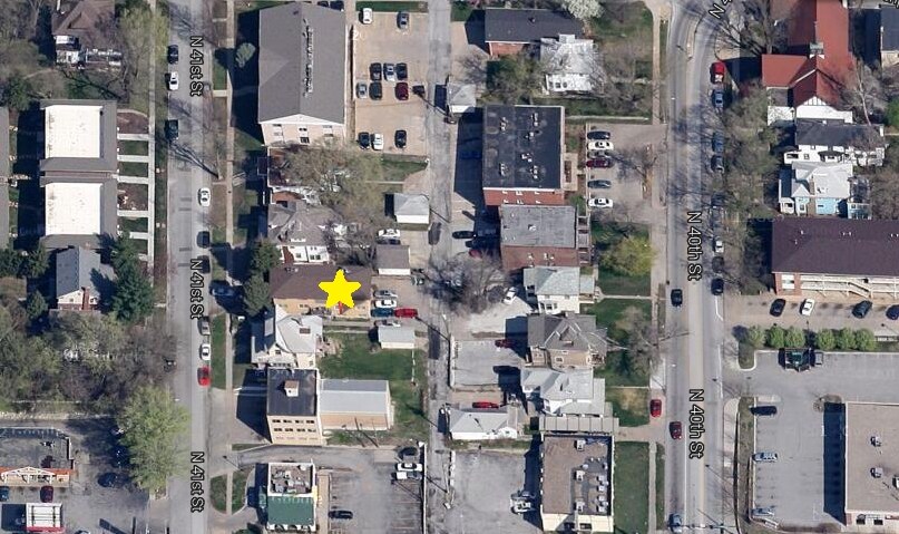 Aerial Photo - 119 N 41st St