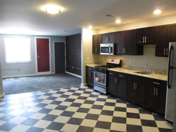 Kitchen and Living Space - 433 E Ohio St