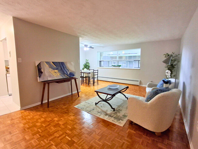 Spacious Living Space - The Diplomat Apartments