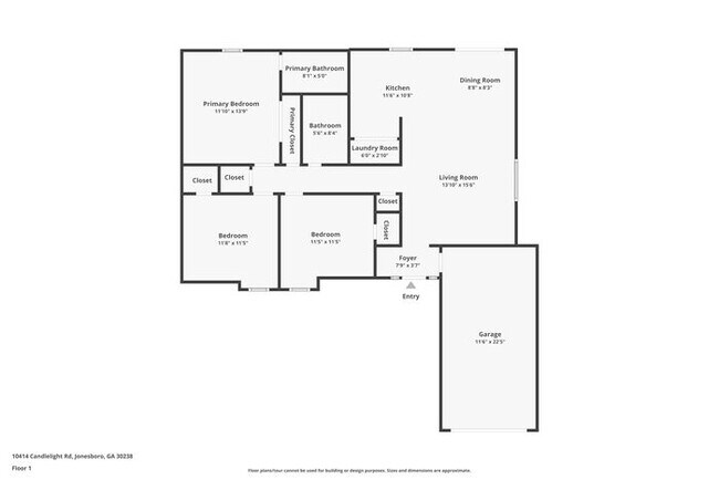 Foto del edificio - 3 Bedrooms, 2 Baths in Jonesboro, GA