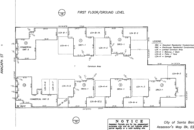 Ground Floor - Anacapa Villas