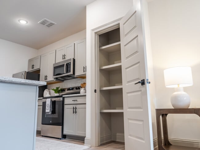 The Palafox: 1BR, 1BA- Kitchen - The Flats at Ransley