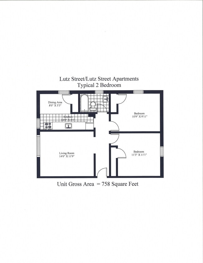 Floorplan - 458 Lutz Street