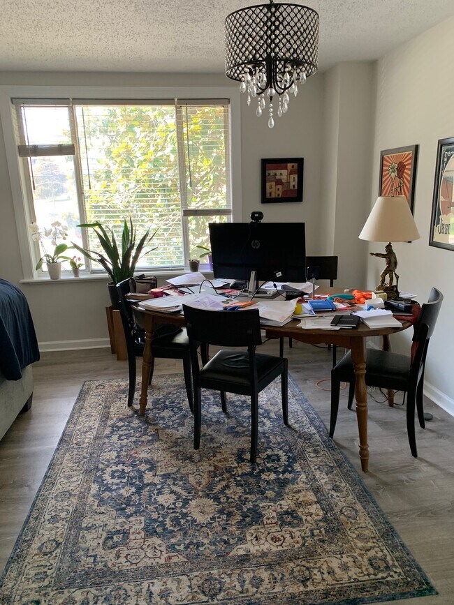 Dining room as an office space - 1730 Arlington Blvd