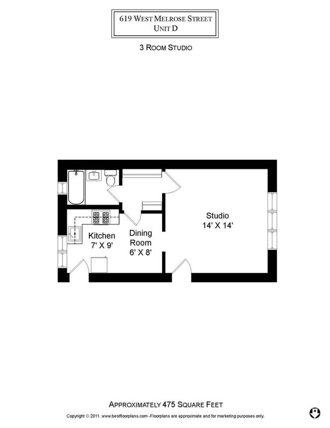 Building Photo - 627 W Melrose St