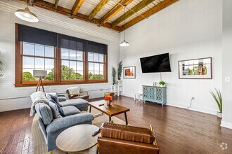 1BR, 1BA - 980SF - Living Room - The Button Lofts