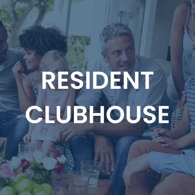 Resident Clubhouse at The Atlas - The Atlas Apartments