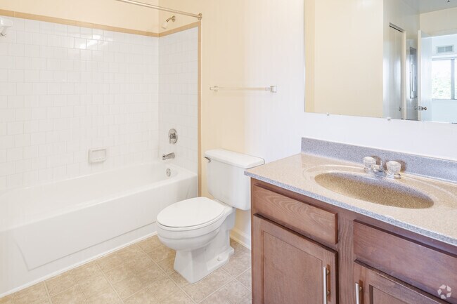 2 BR, 2 BA - With Balcony - 1,000 SF - Primary Bathroom - Merion