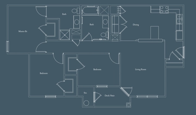 3BR/2BA - Sycamore Park Apartments