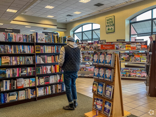 Stop by and pick up a book at Barnes and Noble in Parsippany.