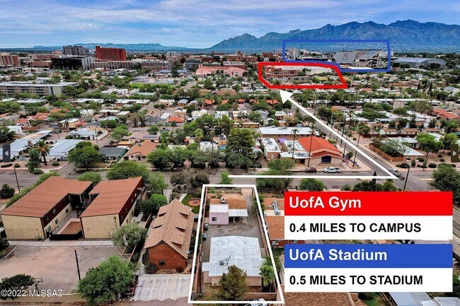 Cerca del campus - 1330 E 10th St