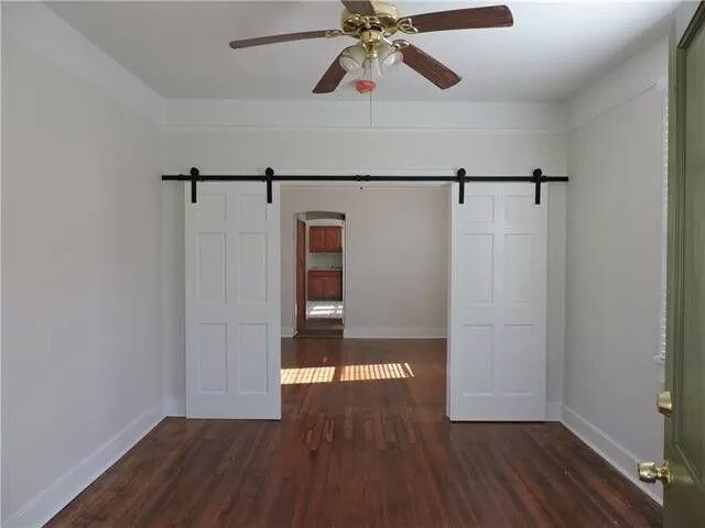 Front Room, open doors - 218 Leboeuf St