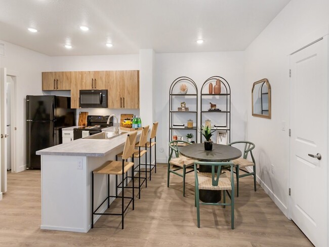 Kitchen and Dining - The Veridian Apartments & Townhomes