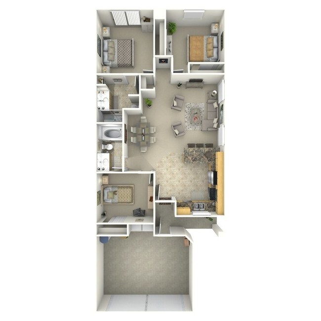 The Villas at Hesperia Apartments Hesperia, CA