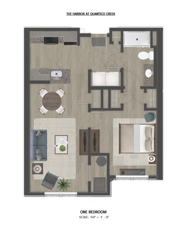 Floorplan - The Harbor at Quantico Creek
